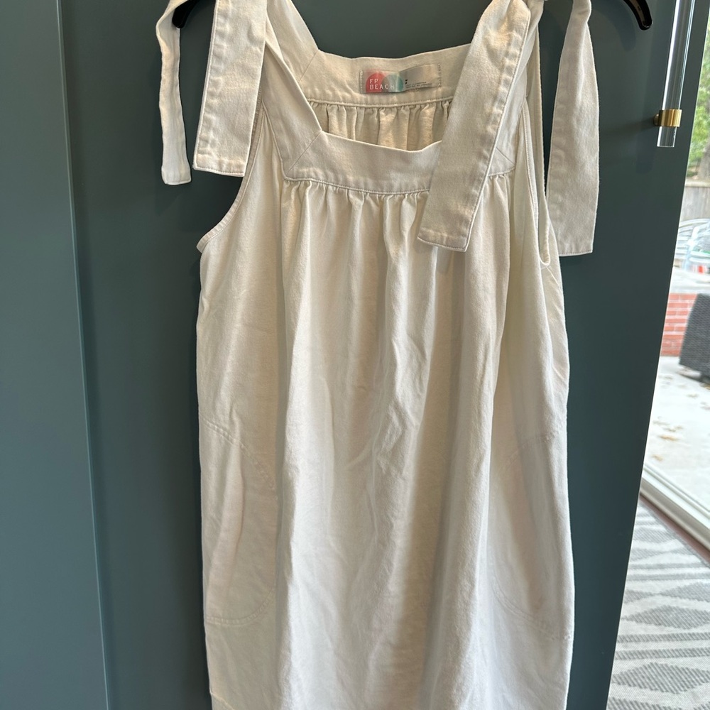 Free People Beach Off White dress size S